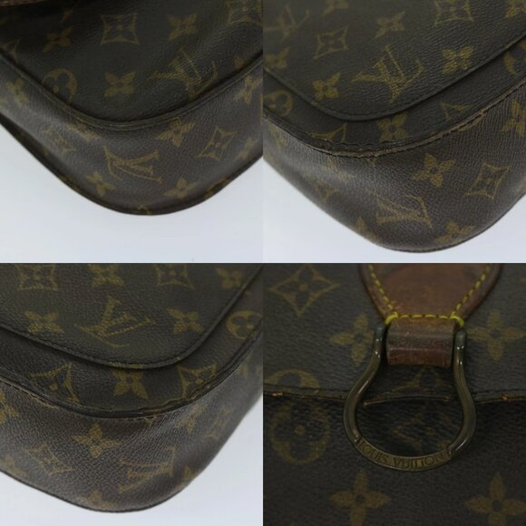 LOUIS VUITTON Monogram Saint Cloud GM Shoulder Bag M51242 LV Auth 67890 - Picture 13 of 15